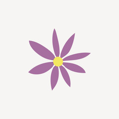 Abstract cute flower