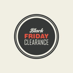 Black Friday Label