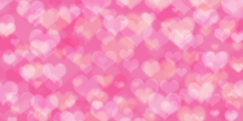 Beautiful Abstract Bokeh Background For Valentine Day