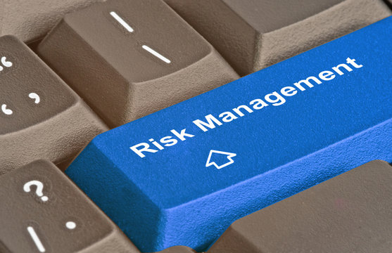 Keyboard with key for risk management