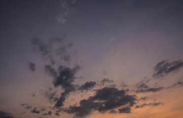 Sunset Sky Background