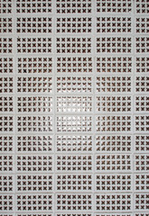 ventilation void on concrete wall