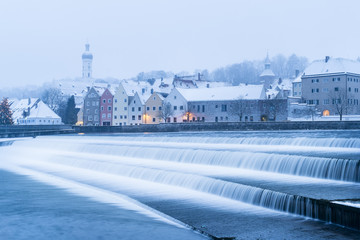 Landsberg am Lech im Winter