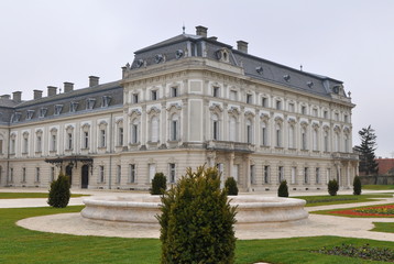 Fototapeta na wymiar Festetics castle in Keszthely,Hungary
