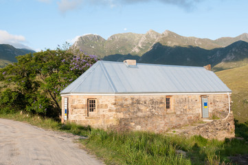 Historic tollhouse in the Montagu Pass
