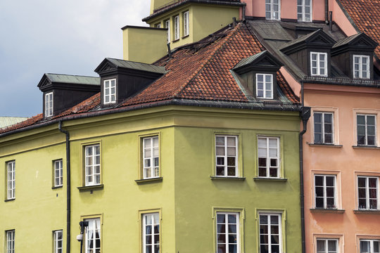 color buildings facades