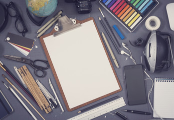 Creative sketch book mockup