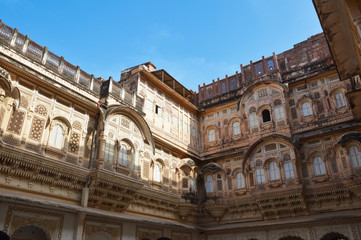Fototapeta premium Mehrangarh Fort in Jodhpur, Rajasthan, India