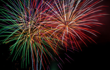 Sumida River Firework Festival at Tokyo, Japan