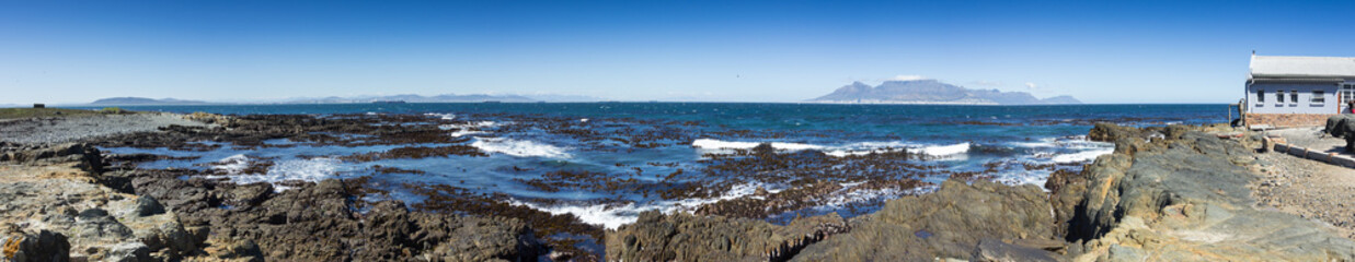 Cape Town from Robbenisland