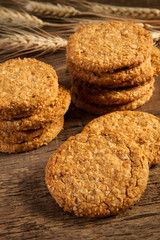 oat and wholemeal cookies