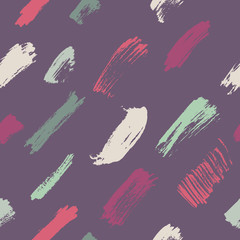 Seamless brush strokes pattern