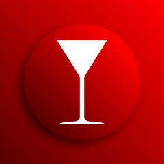 Martini glass icon