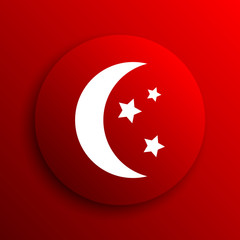 Obraz premium Moon icon