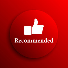 Obraz premium Recommended icon
