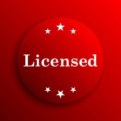 Licensed icon