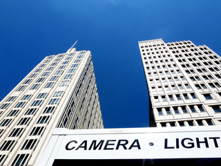 Architektur am Potsdamer Platz in Berlin