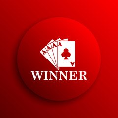 Poker winner icon