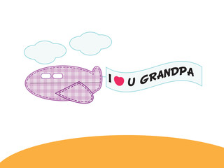 I love U grandpa