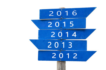 Jahreswechsel - Von 2012 bis 2016