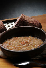 Soup Brovada Broade Minestra di Brovade Suppe Sopa Cucina friulana Friaulische Küche Juha Zupa Rapa Speiserübe Rzepa Turnip 