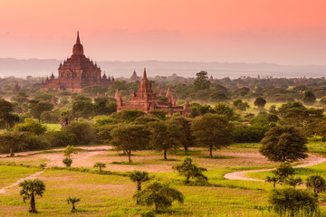 Fototapeta na wymiar Bagan, Mynmar Archeological Zone