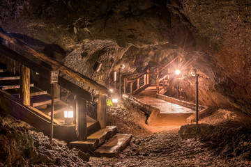 Naklejka premium Cave of Mt. Fuji