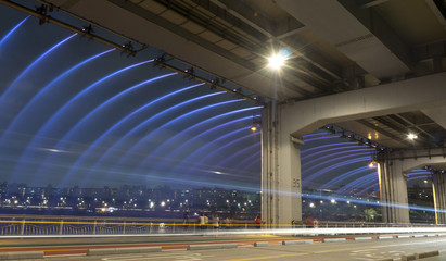 반포대교 무지개분수