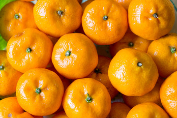 Close up orange background on texture.