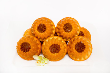 cake with boiled condensed milk