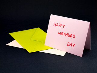 Message Card for Your Family and Friends; Happy Mother's Day