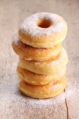 Homemade Sugar Doughnuts