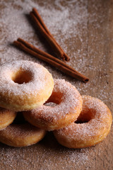 Homemade Sugar Doughnuts.