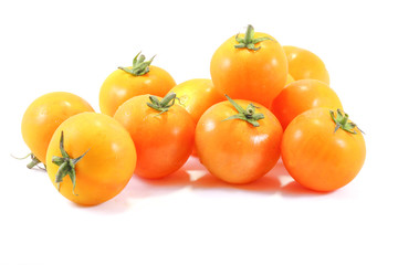 Bright Orange Red Tomato