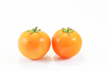 Bright Orange Red Tomato
