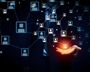 Presenting social net concept