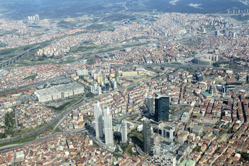 Obraz premium Istanbul, view from above.