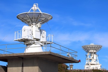 内之浦宇宙空間観測所のアンテナ群
