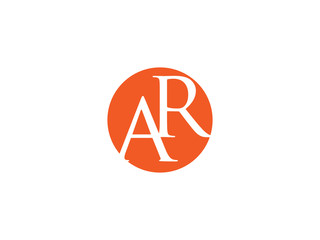 Double AR letter logo