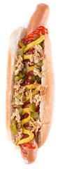 Hot Dog isolated on white