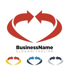 recycle logo icon Vector