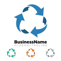recycle logo icon Vector