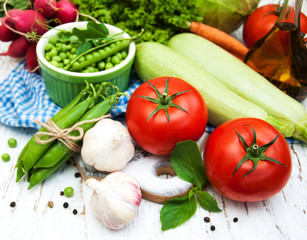 various vegetables