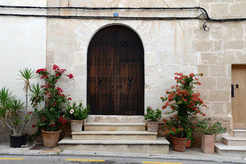 Fototapeta na wymiar Tür in Alcudia