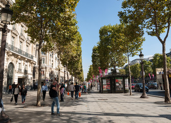 The Champs-Elysees the most famous avenue of Paris and is full of stores, cafes and restaurants. ...
