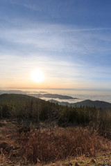 Sonnenuntergang auf der Hornisgrinde