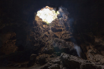 Fototapeta na wymiar Temple in a cave