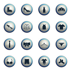 Clothes simply icons