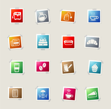 Cafe simply icons
