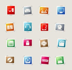 Computer equipment icons
